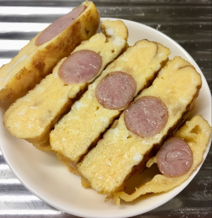 ウィンナー　IN　卵焼きロール✿お弁当おかず