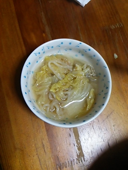 嬉しい低カロリー☆しらたきの和風スープ煮