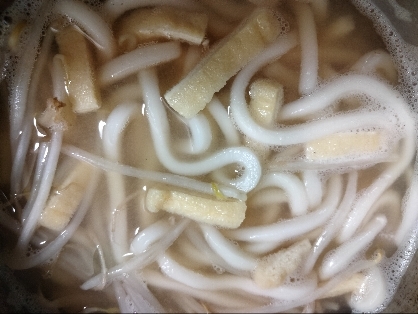 味噌汁風うどん