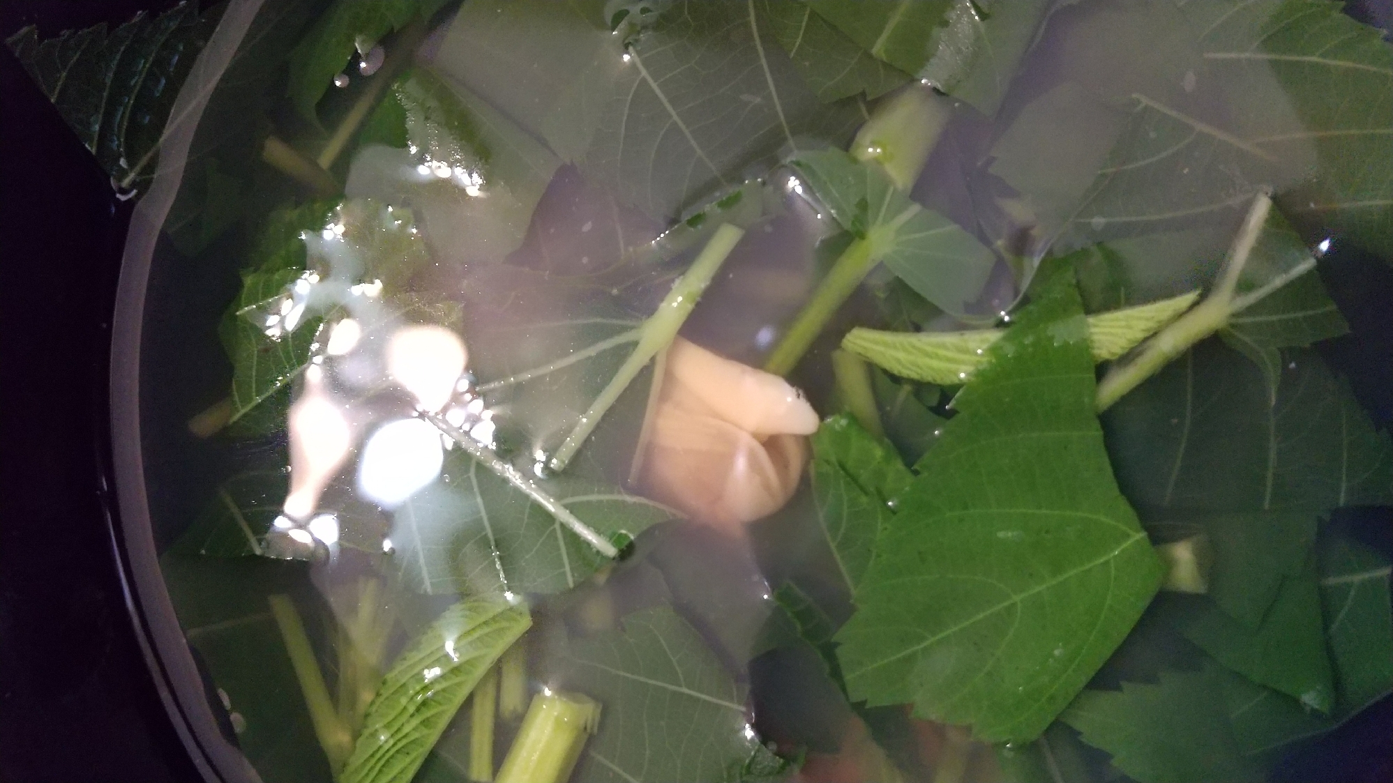 モロヘイヤのすまし汁