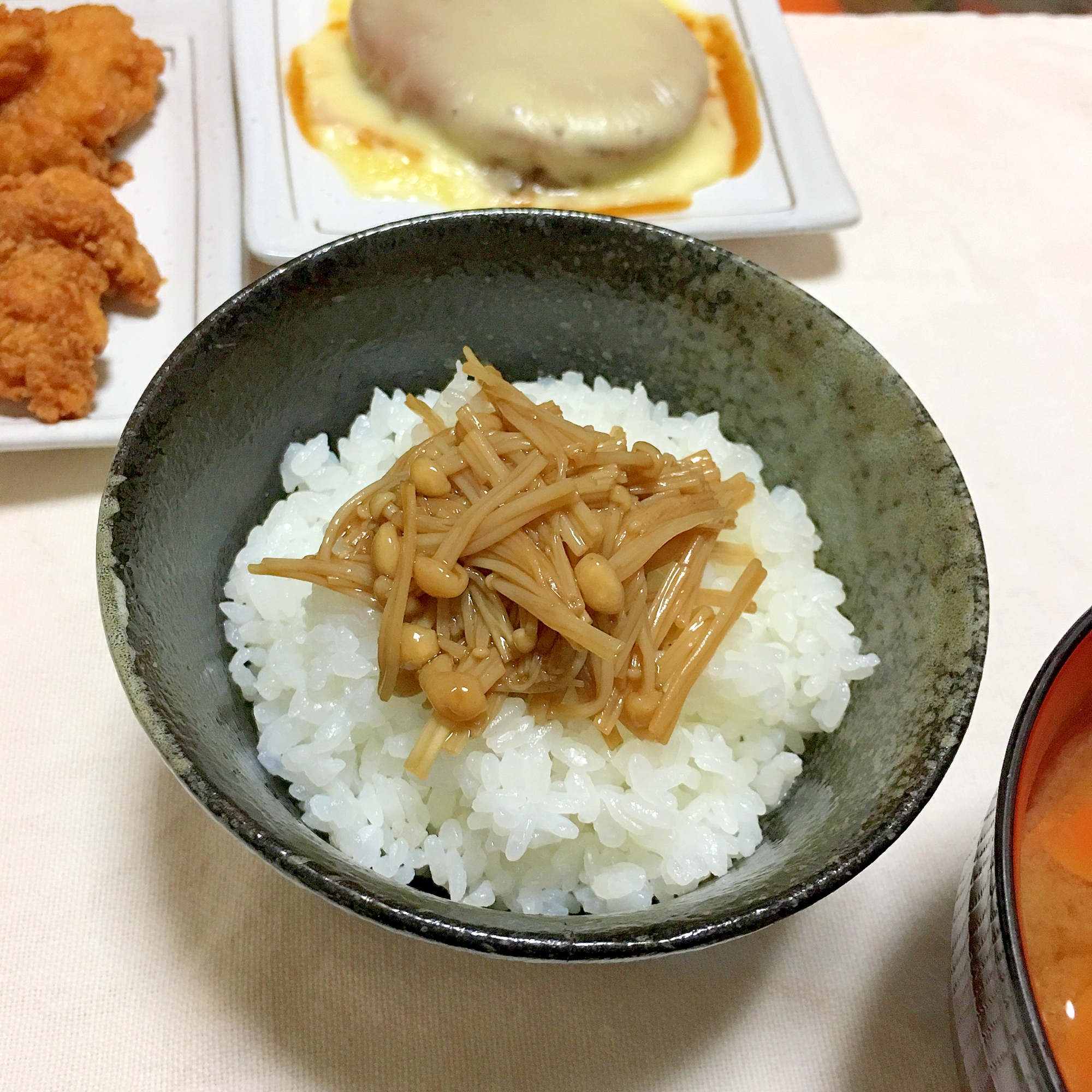 ご飯のお供！えのきのだし風味結晶蜂蜜醤油煮♡