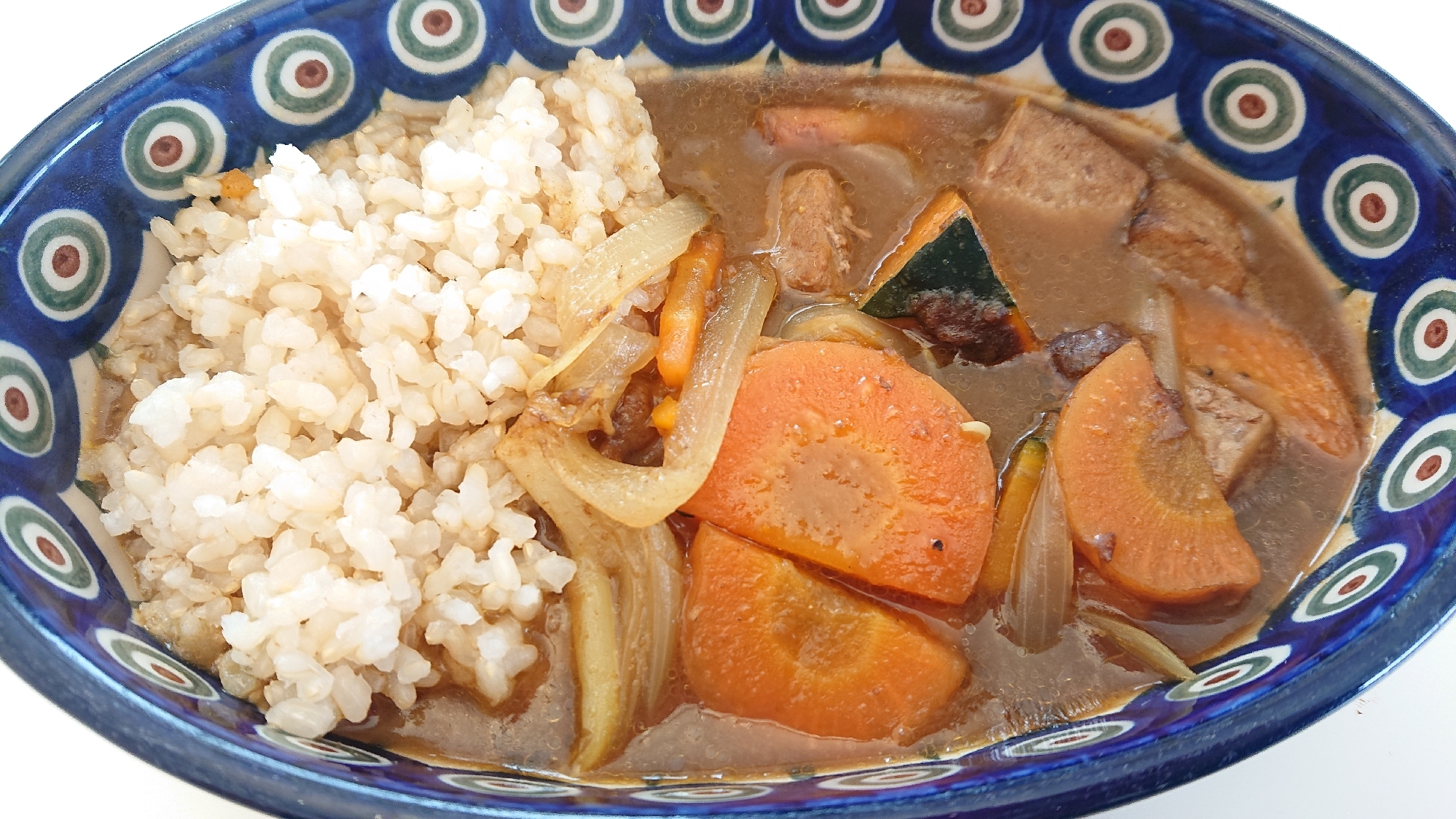 サイコロステーキで⭐お肉ごろっとカレー