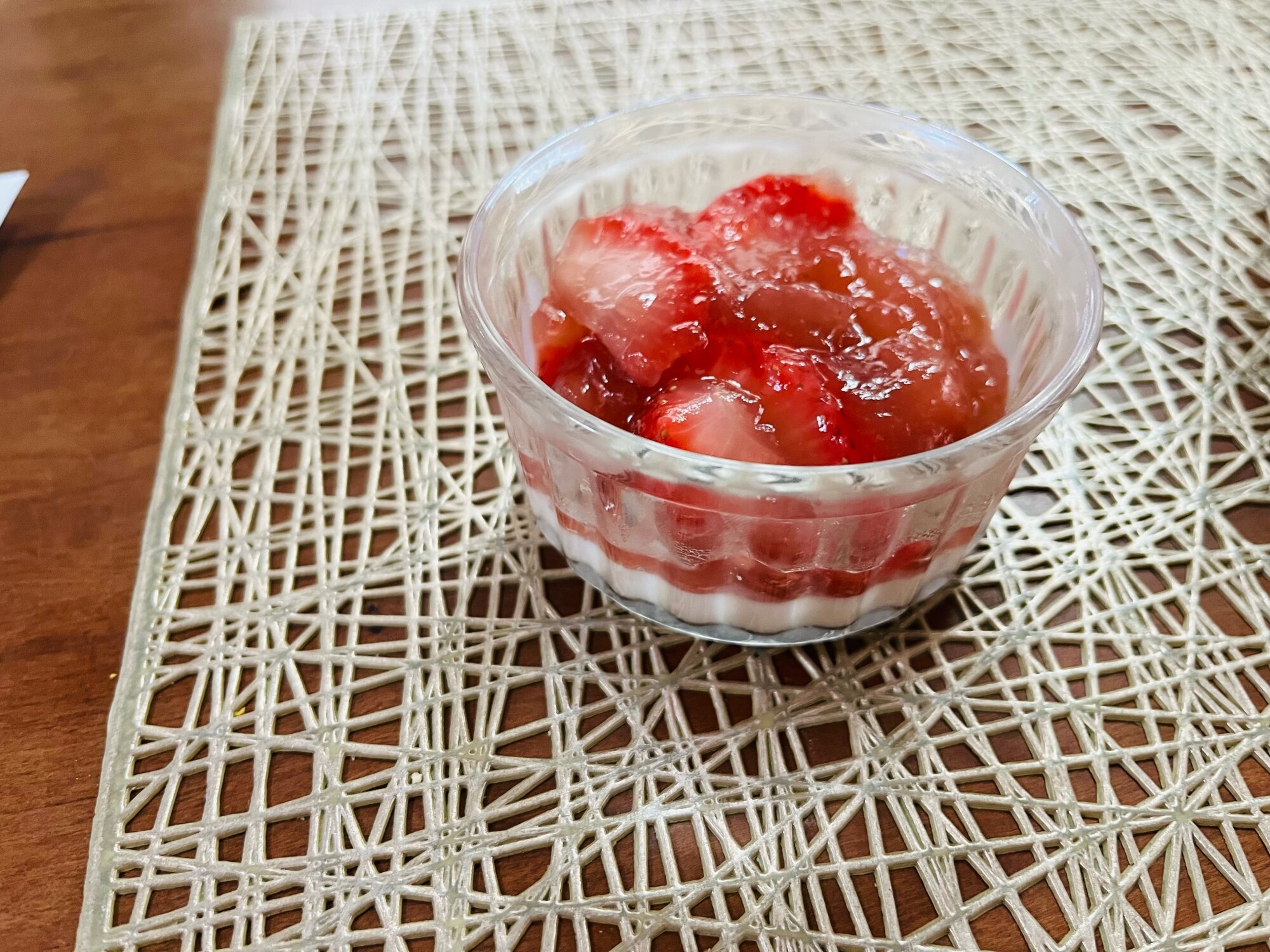 ひなまつりに·͜· ミルクいちごゼリー レシピ・作り方 by YOKO yy
