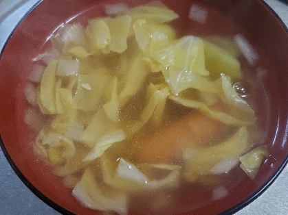 圧力鍋☆キャベツスープ