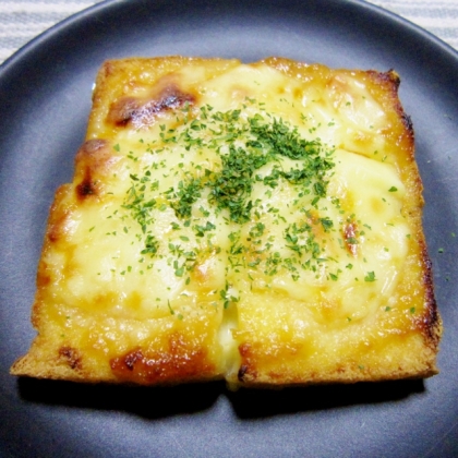 厚揚げの甘味噌チーズグリル焼き