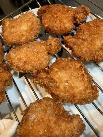 20年ぶりのとんかつでしたが、レシピ通りで美味しくできました⭐︎