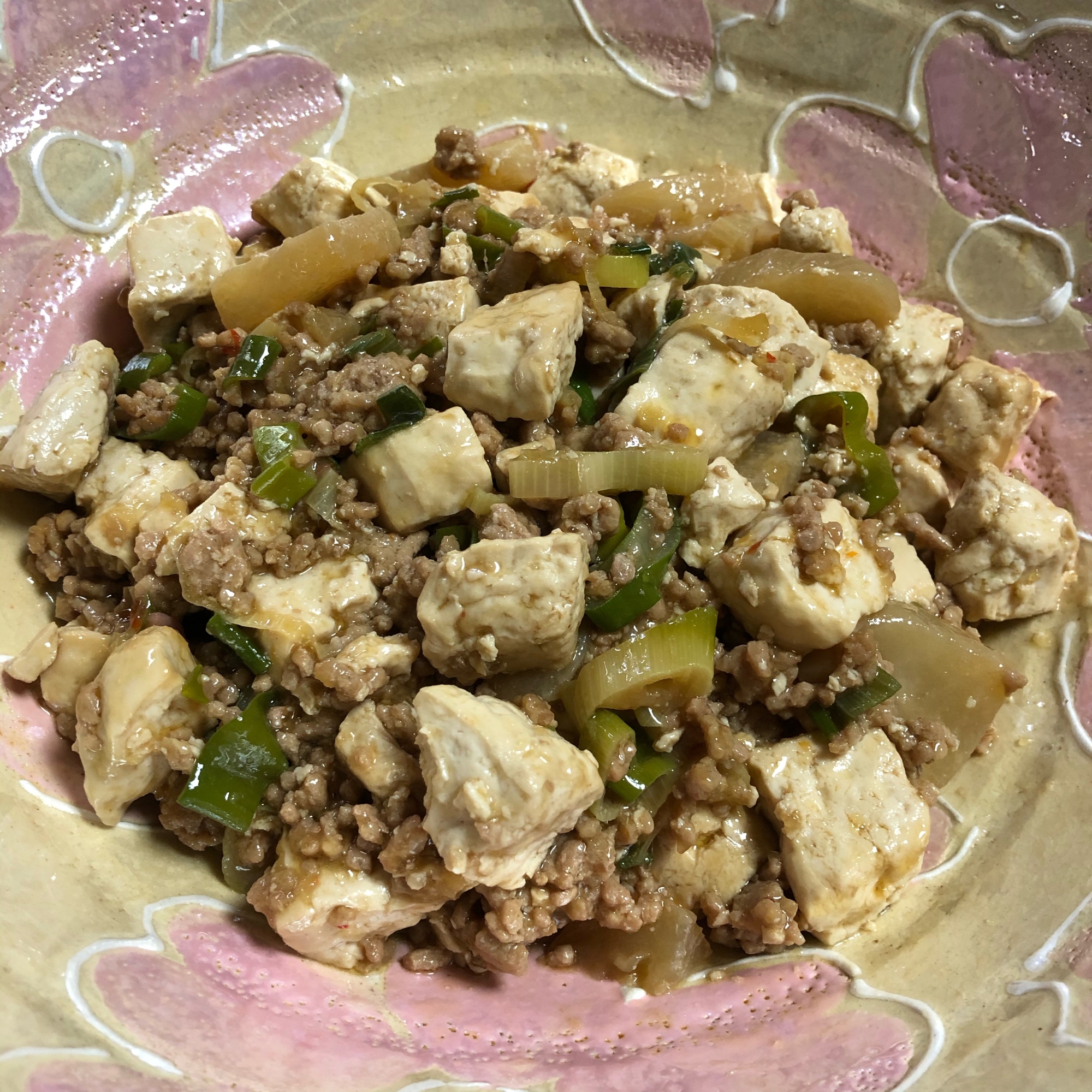 下仁田ねぎ麻婆豆腐