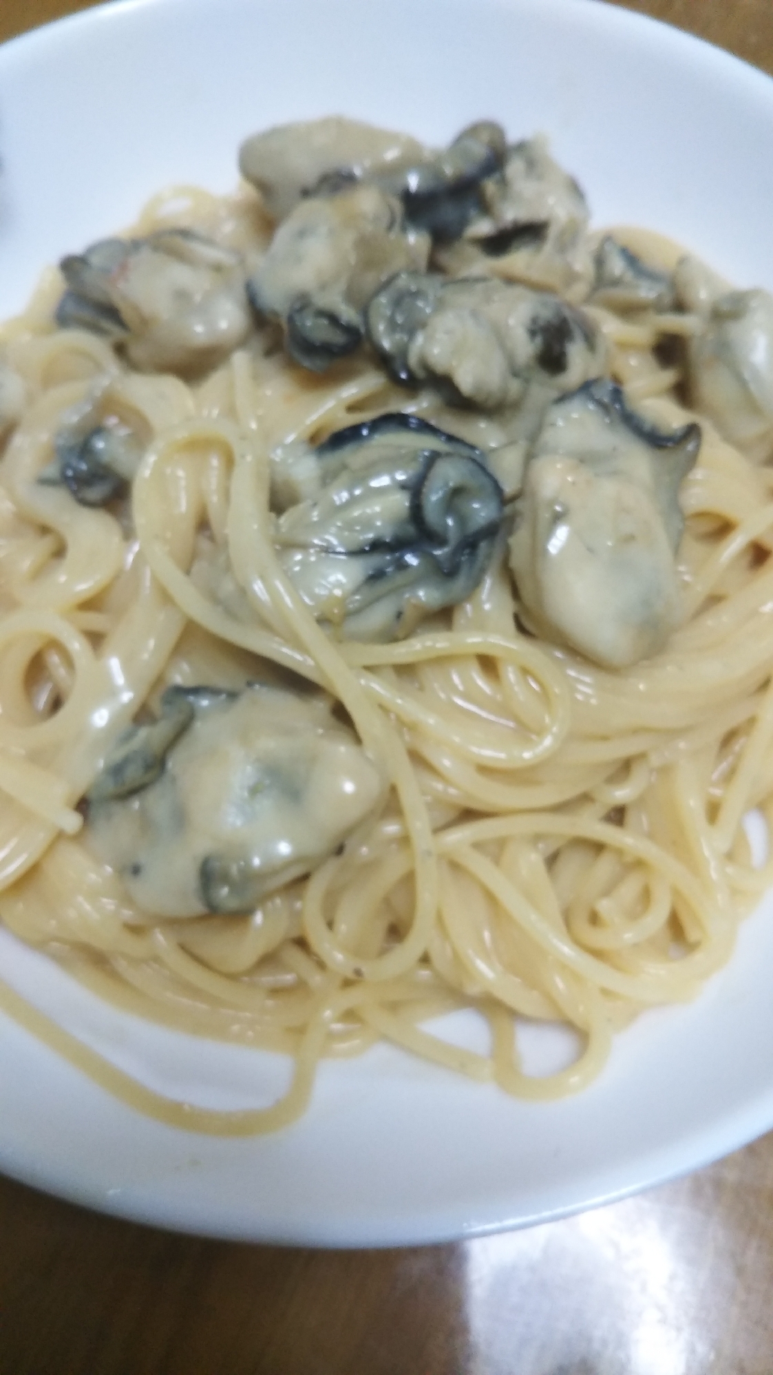 柚子胡椒風味の牡蠣クリームパスタ ๑ ڡ ๑ レシピ 作り方 By りぽひめ 楽天レシピ 柚子胡椒風味の牡蠣クリームパスタ ๑ ڡ ๑ レシピ 作り方 By りぽひめ 楽天レシピ