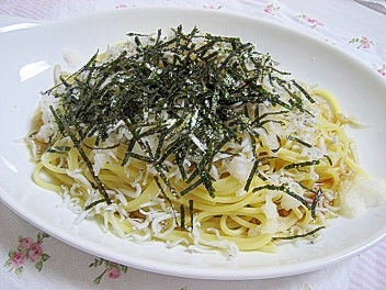 簡単！和風しらすおろしパスタ♪