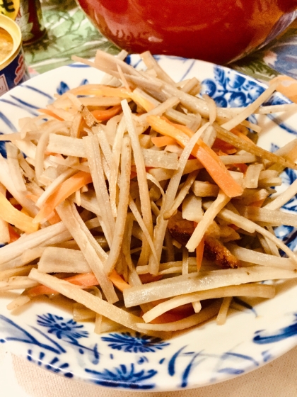 カット済野菜で簡単！ササッと作るきんぴらごぼう