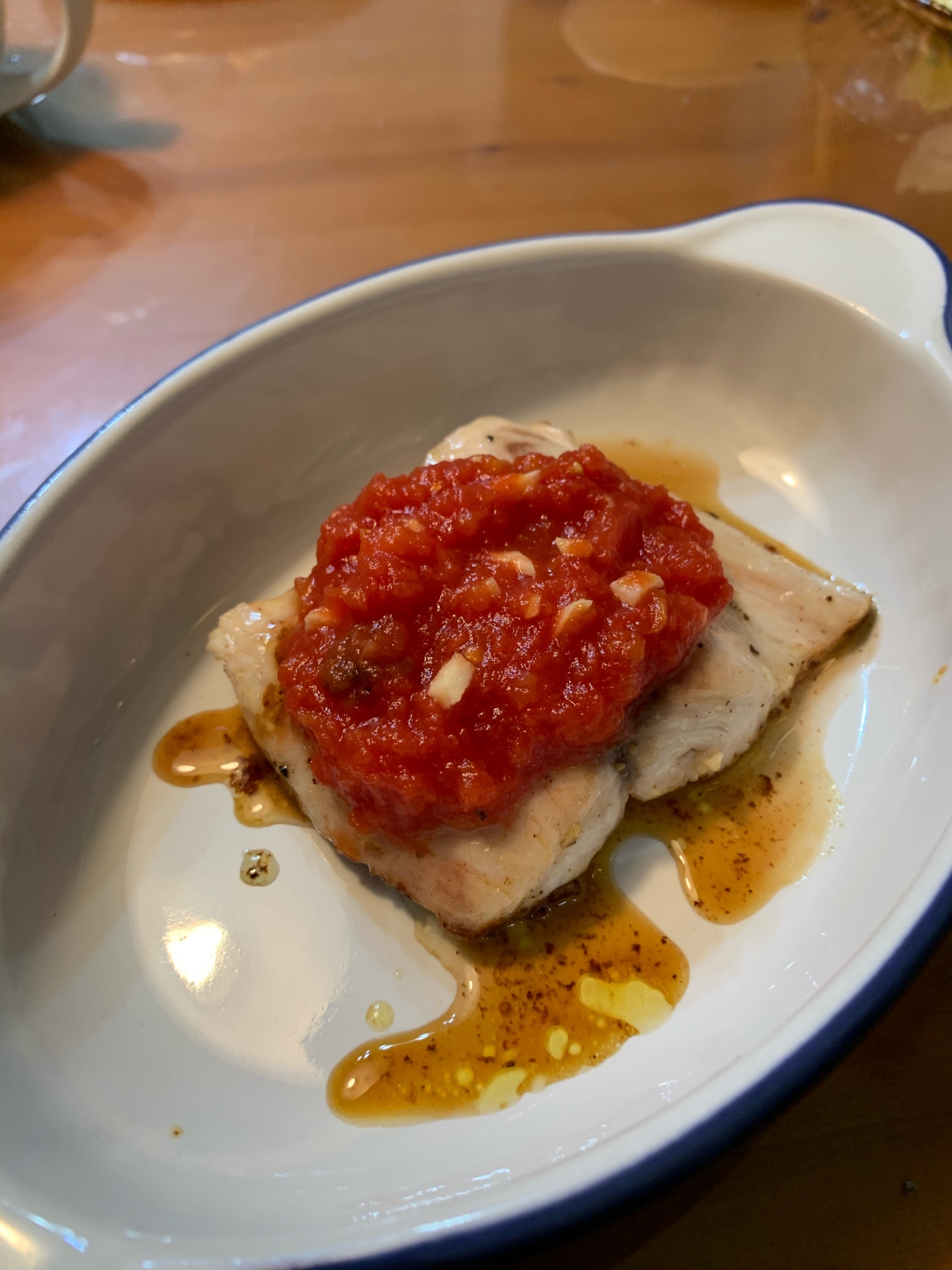 魚 シイラ のバター焼き トマトソースを添えて レシピ 作り方 By ヒビッキング 楽天レシピ 魚 シイラ のバター焼き トマトソースを添えて レシピ 作り方 By ヒビッキング 楽天レシピ