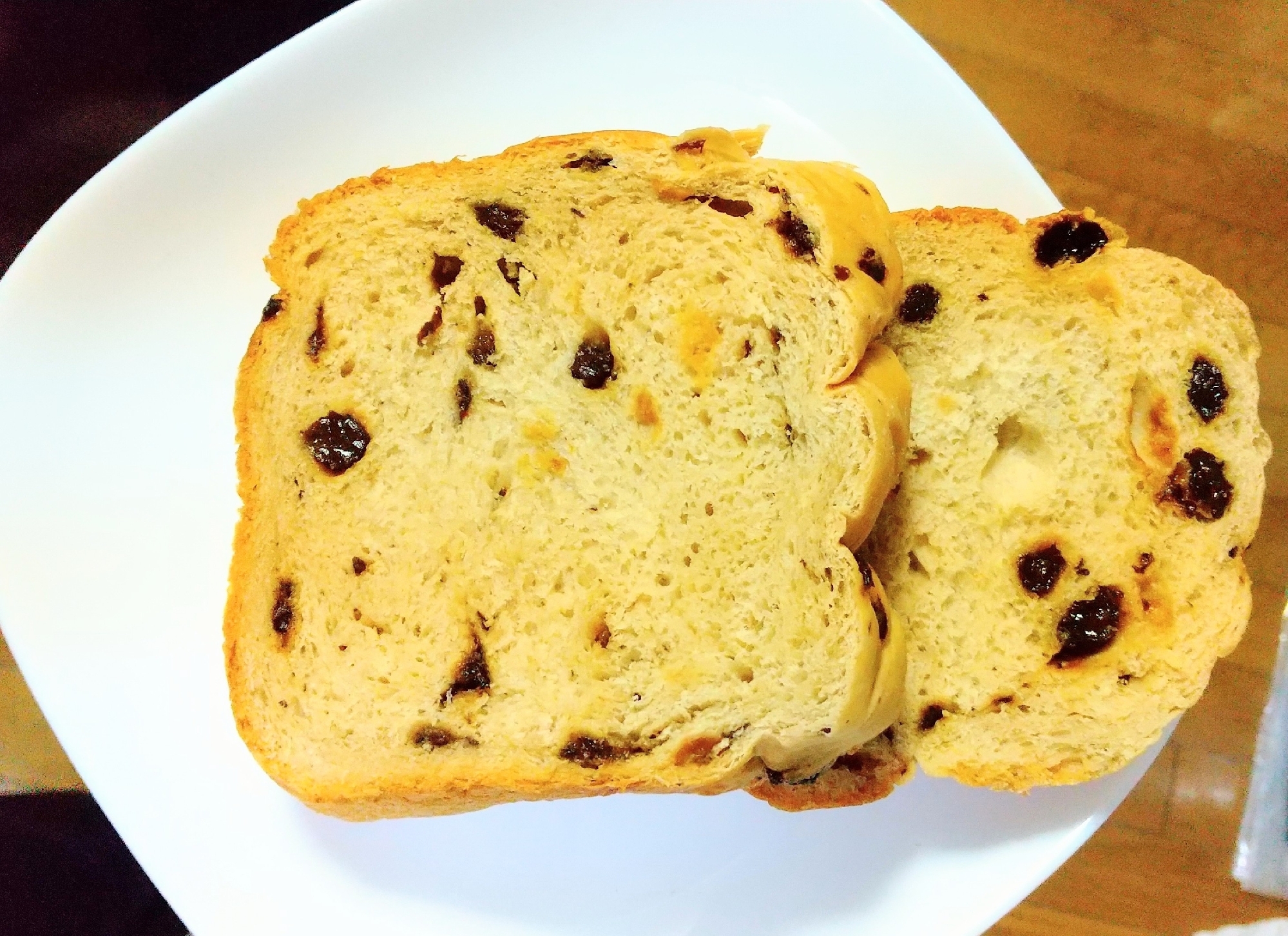 ✿イチオシ✿もっちもちレーズン食パン