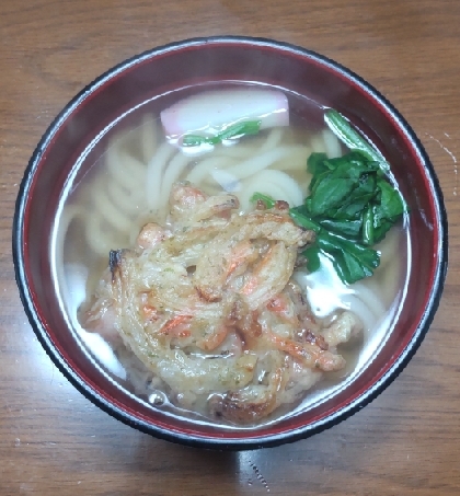 かき揚げうどん