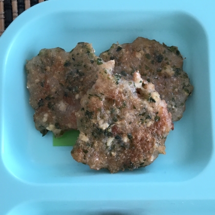 離乳食☆レンコンと豆腐のハンバーグ