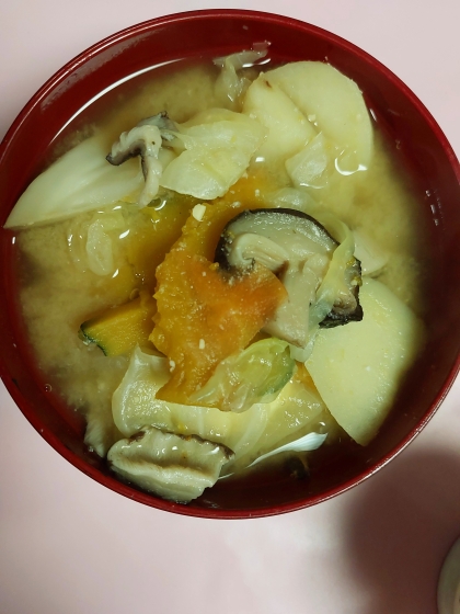 〜ゴロゴロじゃがいものお味噌汁〜