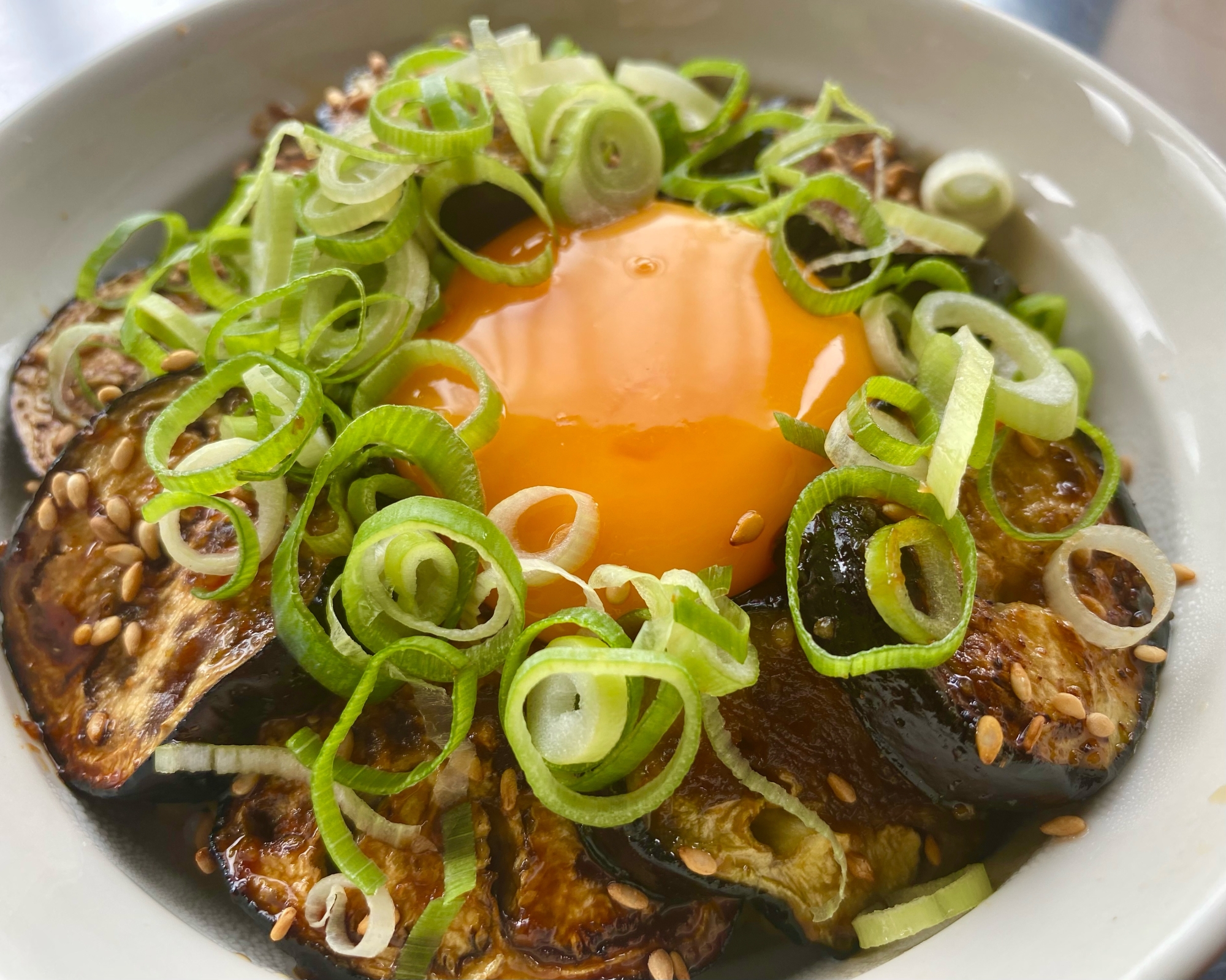 ご飯が止まらない☆悪魔の焼き茄子丼！