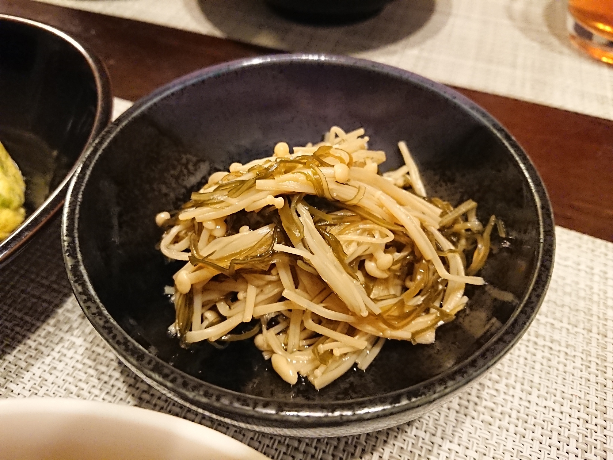 がごめ昆布とえのき茸の和え物