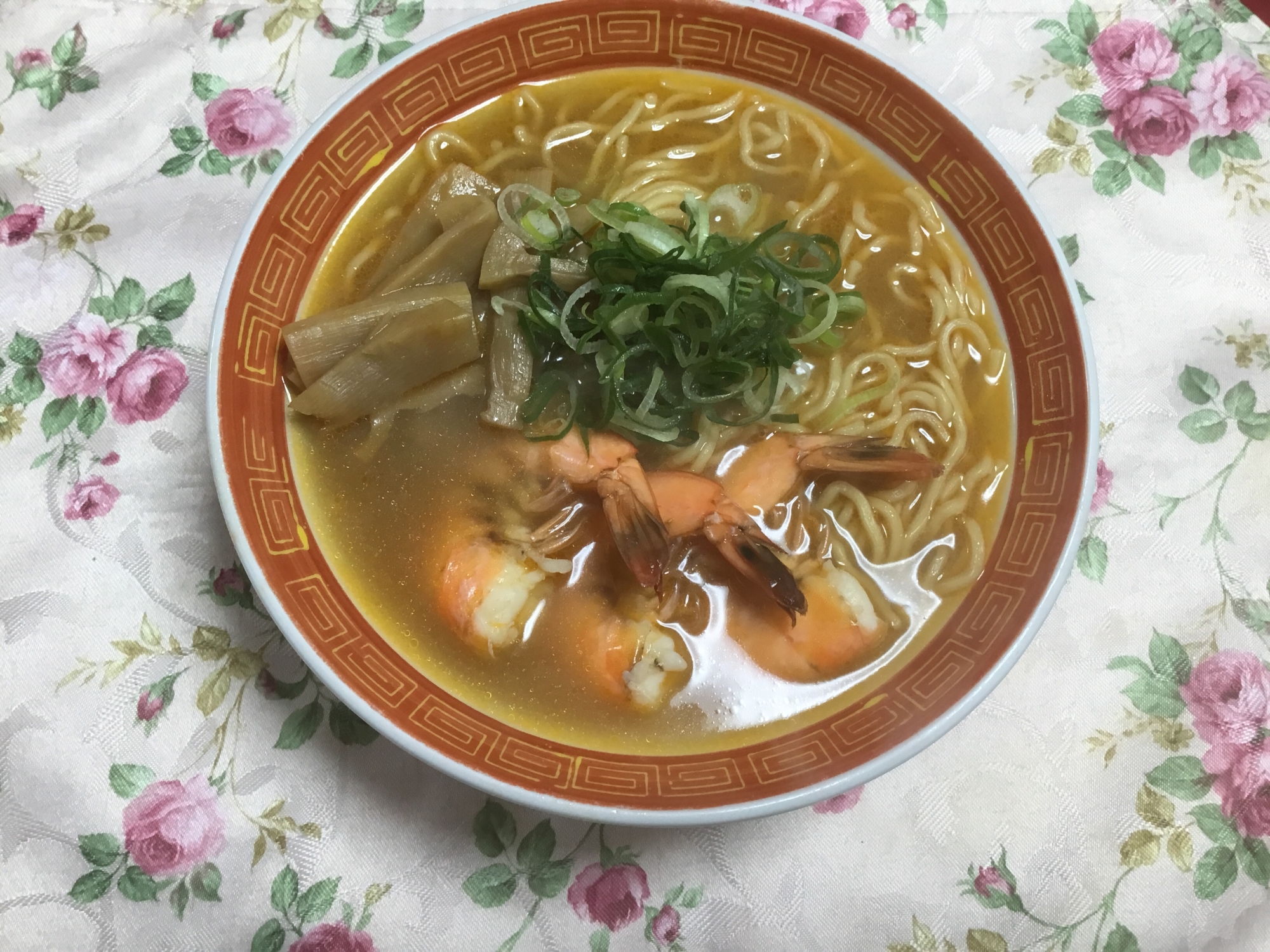 北海道のエビ味噌ラーメン