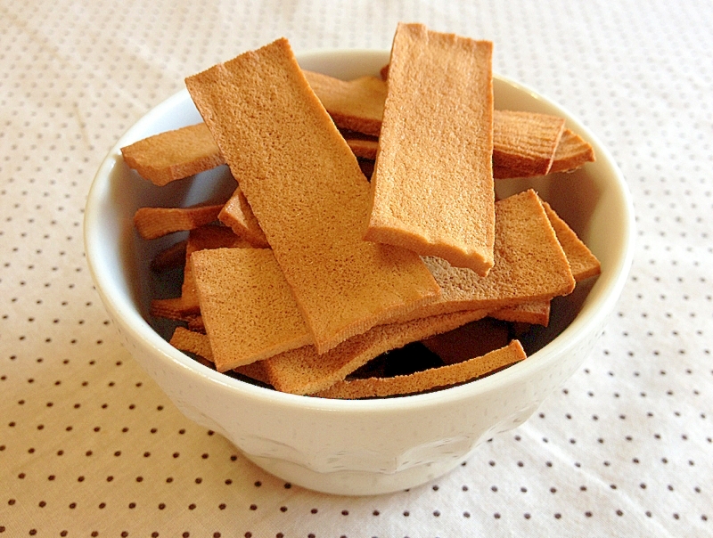 高野豆腐de☆パリ!ポリ!紅茶ラスク