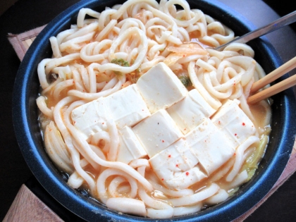 豆腐とキムチの野菜スープ☆