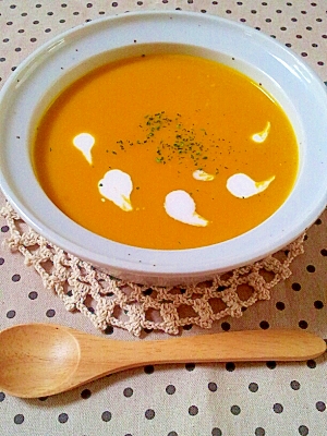 かぼちゃのスープ♪
