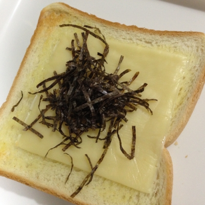 潮の香り - 海苔とチーズのトースト