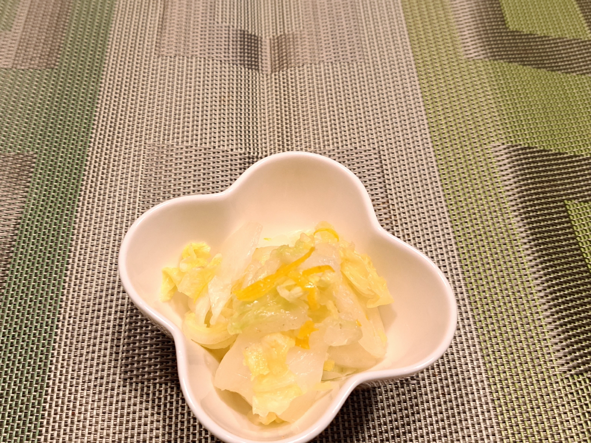 ゆず風味で美味しい！爽やかな香りの白菜の漬物