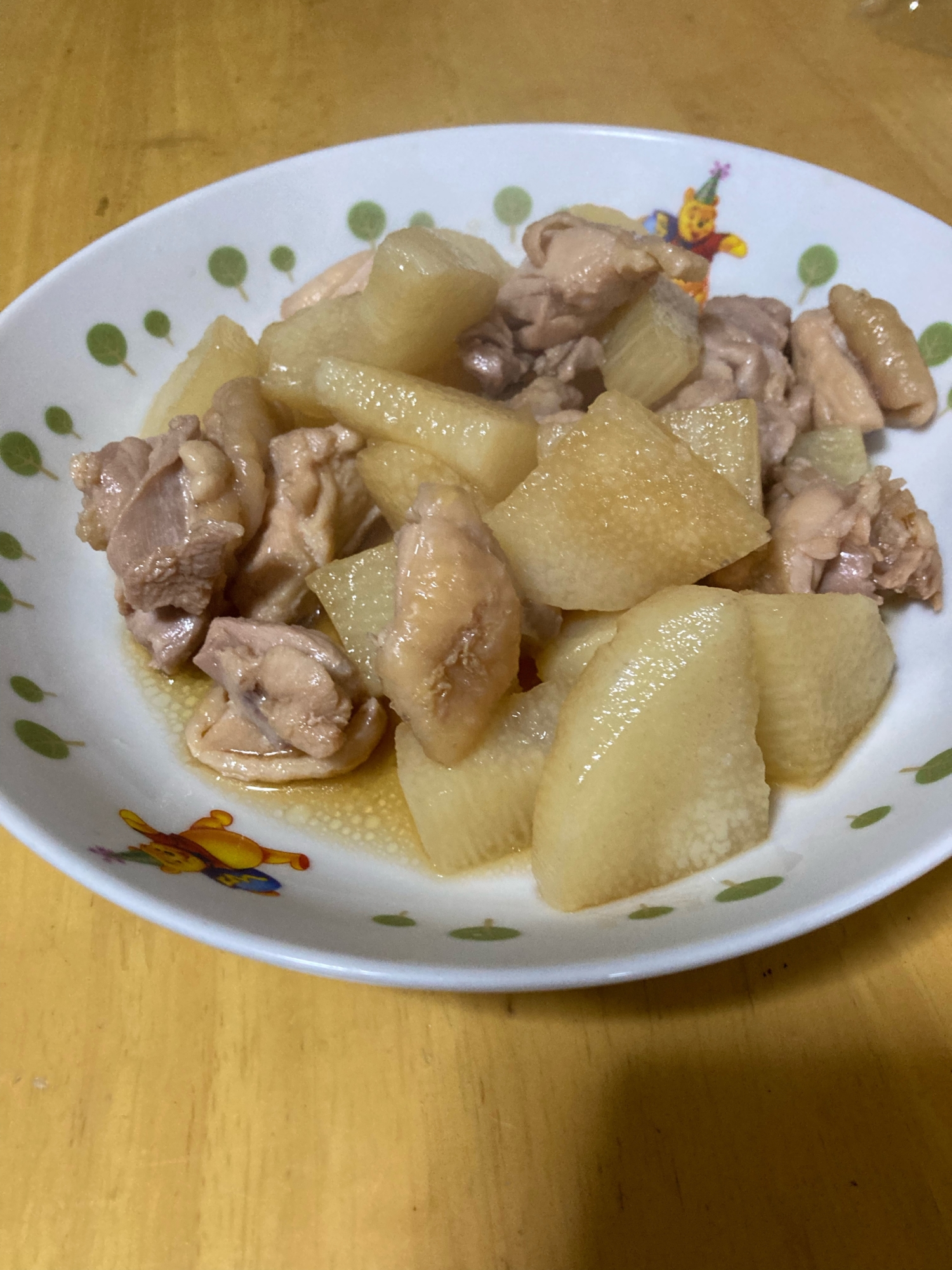 鶏モモと長芋の煮物