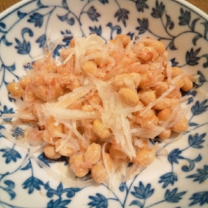 大根＆納豆で、健康的で美味しかったです(*^ᴗ^*)