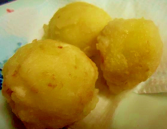 ホットケーキミックスで作る プリン入ドーナツ レシピ 作り方 By ちぇざ8003 楽天レシピ