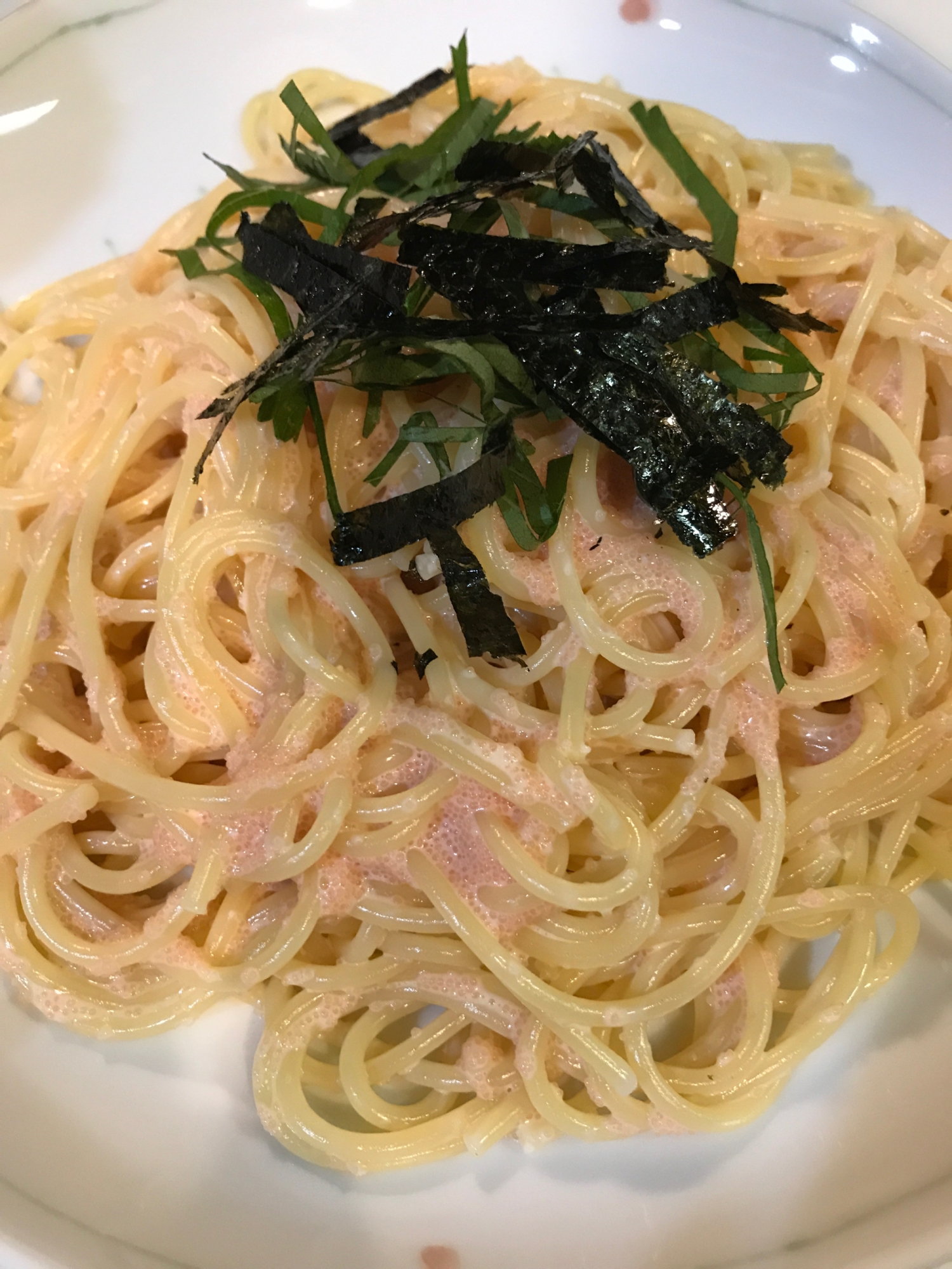 簡単♡明太パスタ