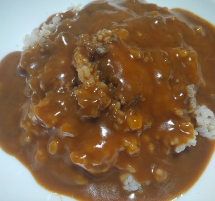 レトルトで☆ピリ辛サバ缶カレー