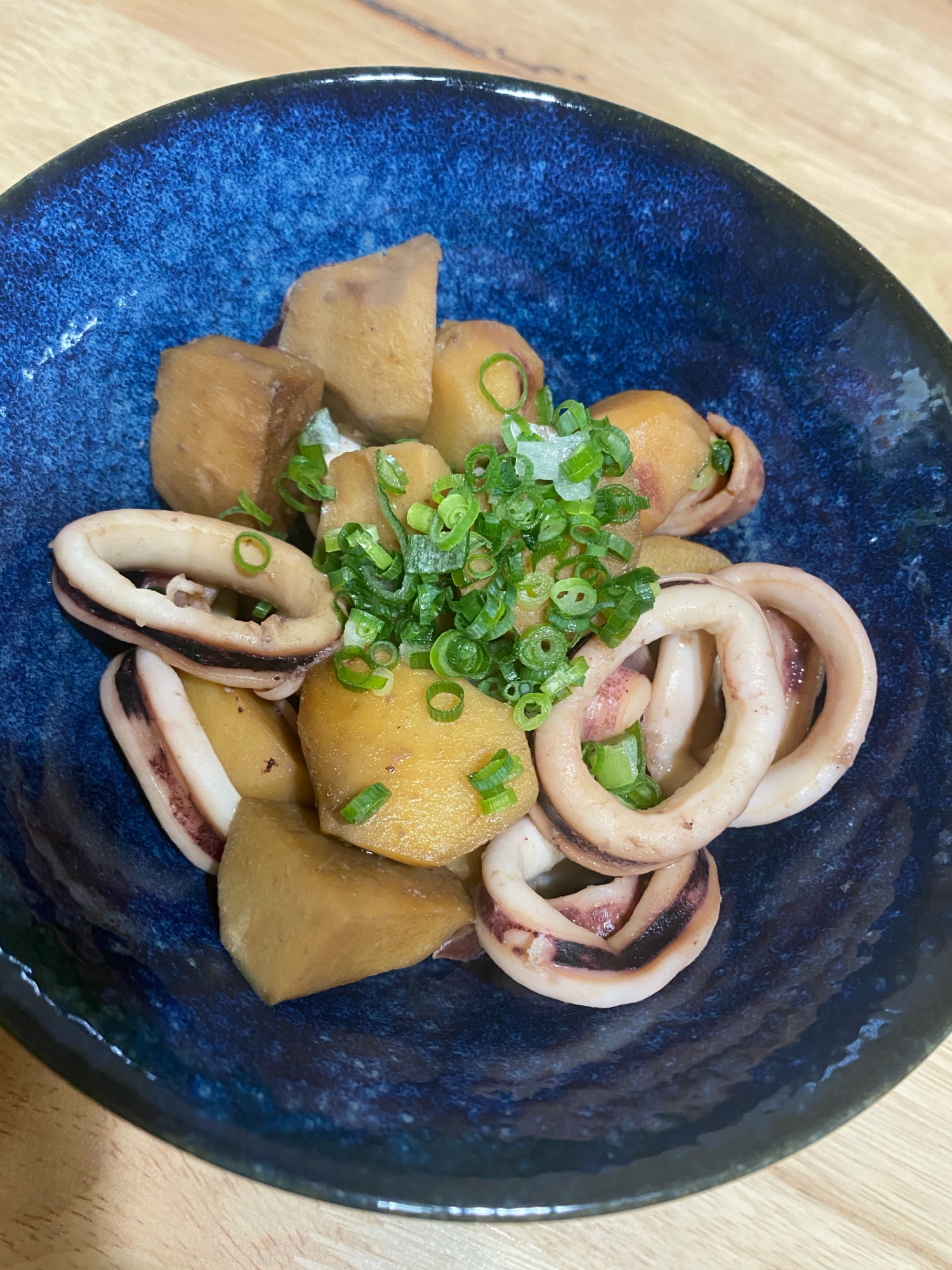 レンジで簡単！いかと里芋の煮物