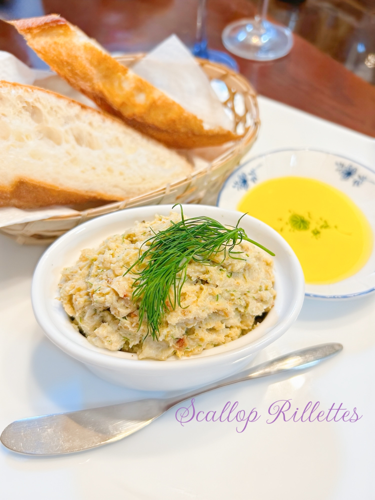 ☆★国産チーズと蒸し帆立のリエット♪★☆