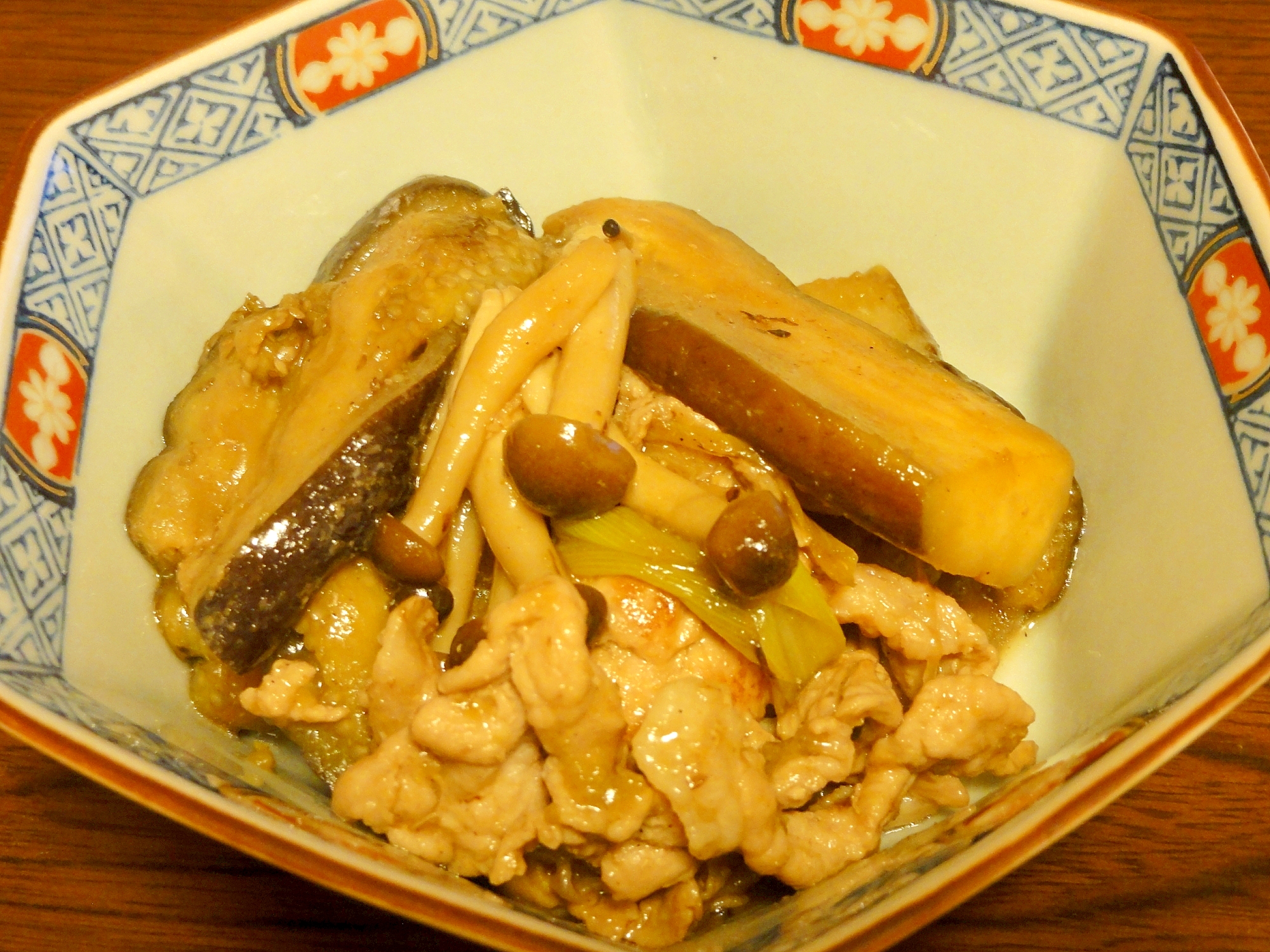 ふわっと柚子が香る豚なすび