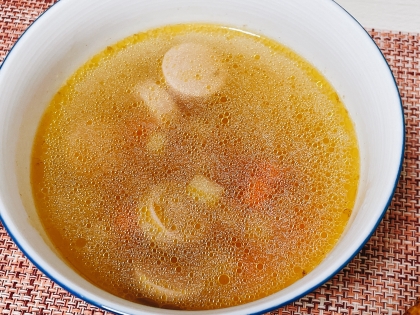大根と人参の中華スープ