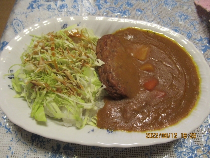 マルシンハンバーグで作る！金沢カレー風