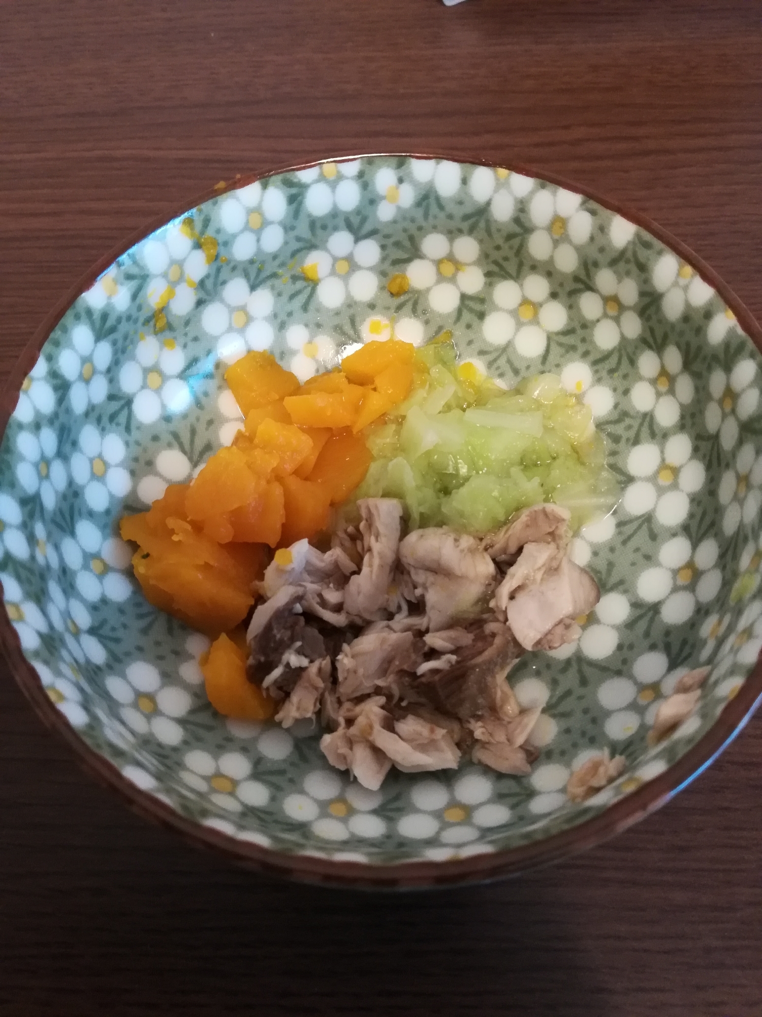 離乳食中期 カツオと白菜かぼちゃ煮 レシピ 作り方 By もん1223 楽天レシピ