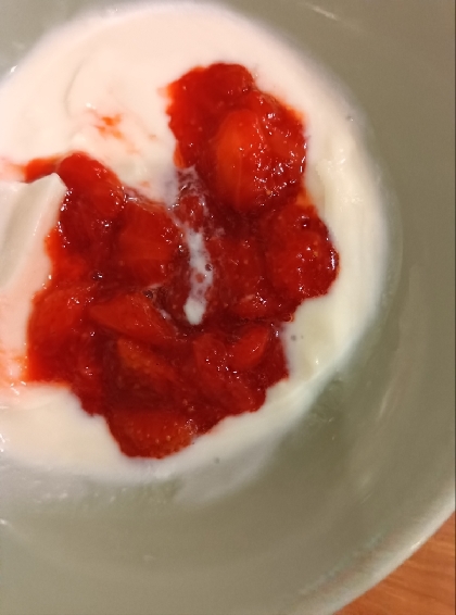 冷凍いちごで作るいちごジャム