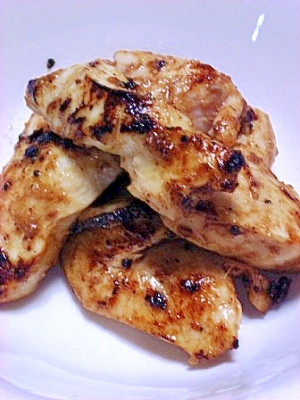 味噌のうまみ 鶏むね肉のにんにく梅味噌漬けソテー レシピ 作り方 By 一点集中力 楽天レシピ