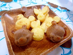 ホットケーキミックスでマドレーヌ★