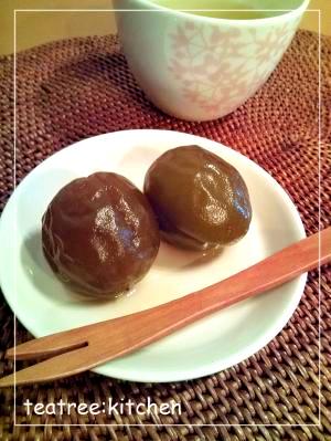 梅酒の残りで★梅の甘露煮