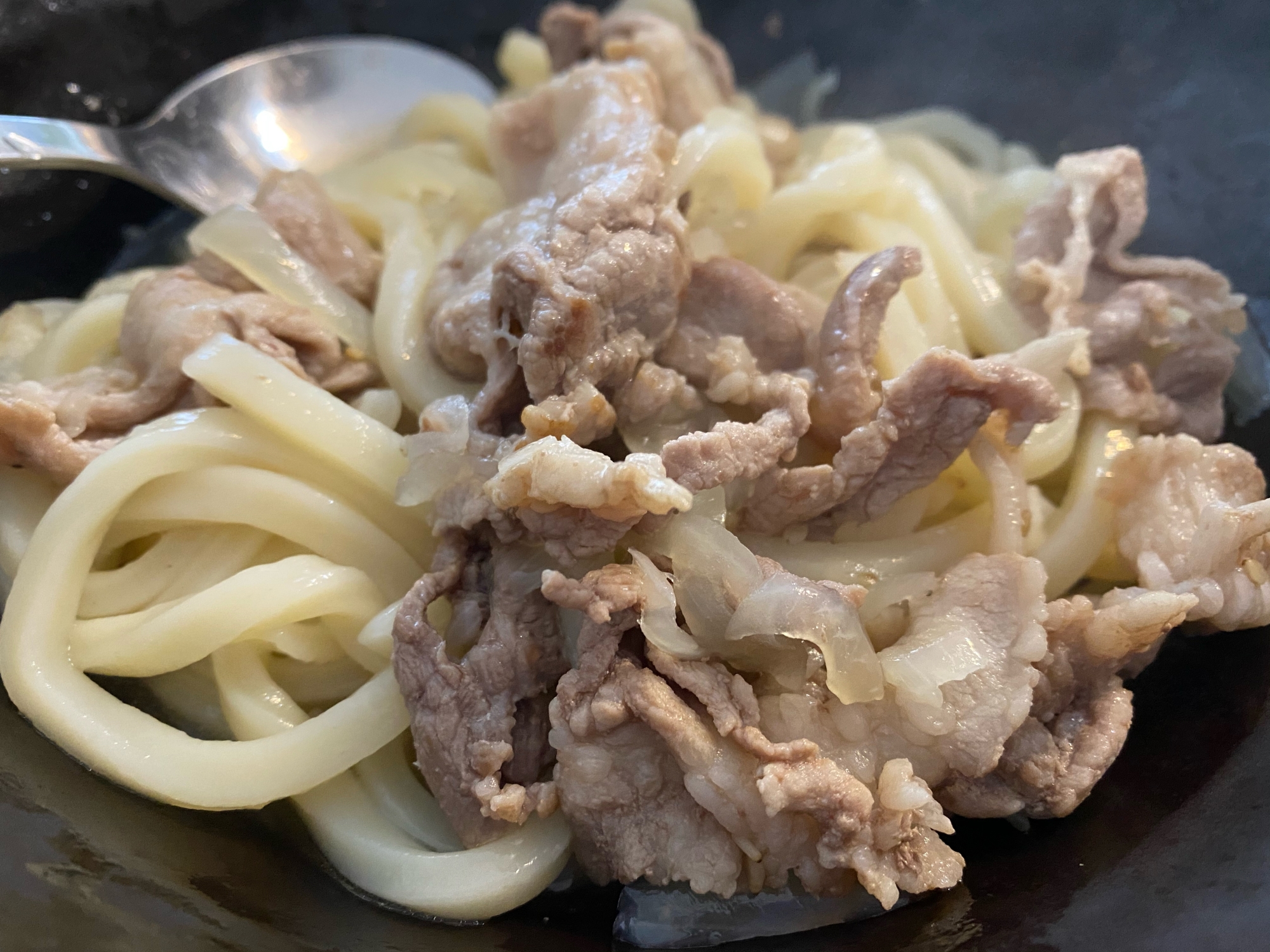 豚肉うどん