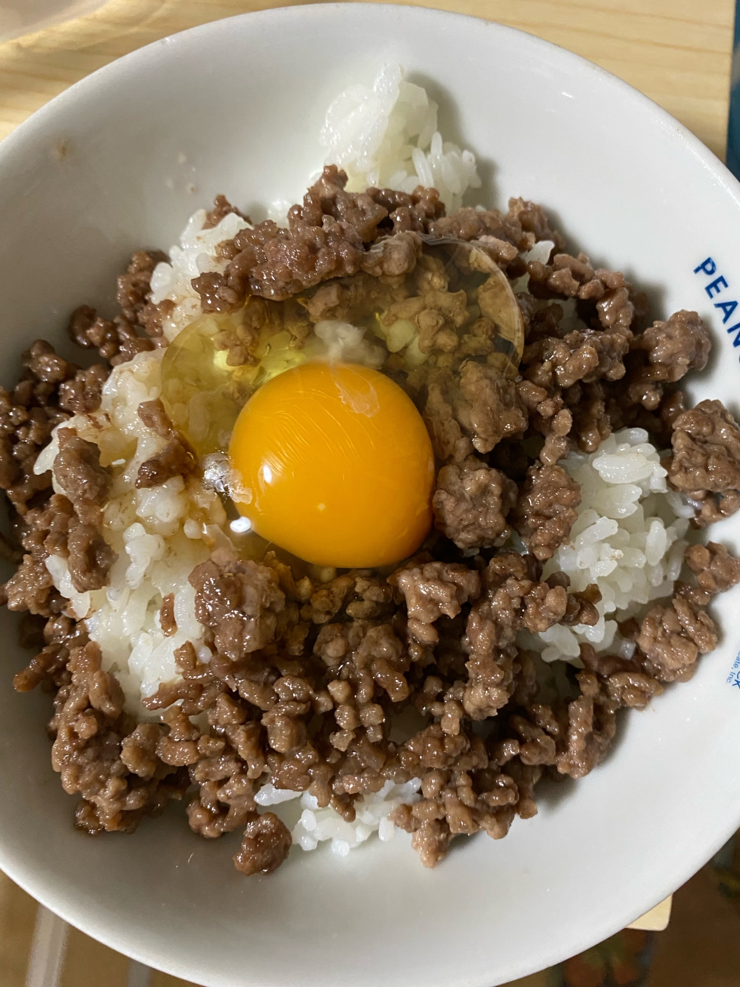 中秋の名月にピッタリ♡月見そぼろ丼