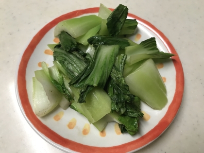 青梗菜炒め