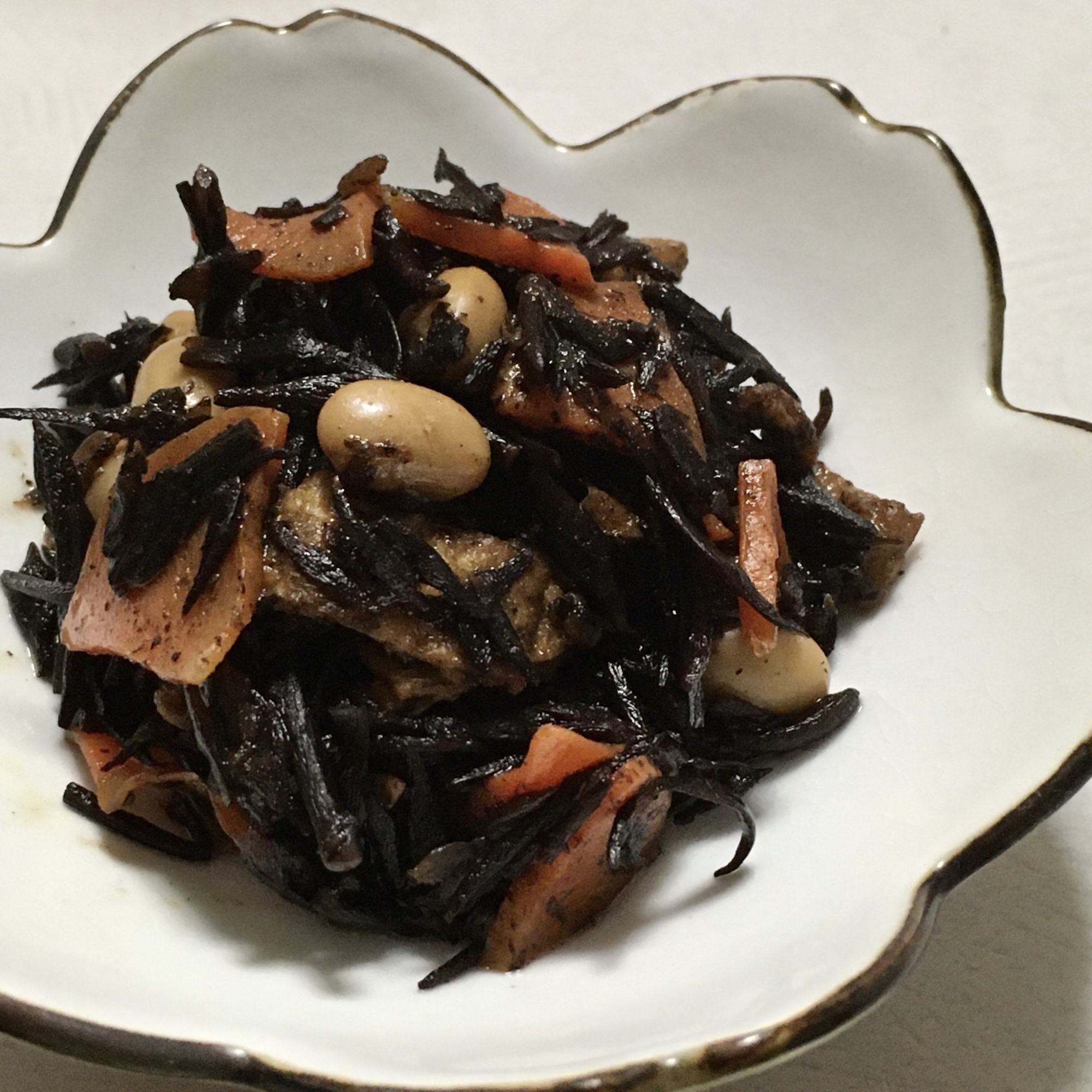 ドライパックで気軽に♪ヒジキと大豆の煮物