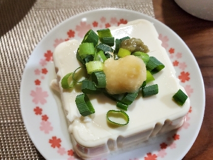 アレンジで生姜も乗せてみました！簡単で美味しかったです！(*^^*)