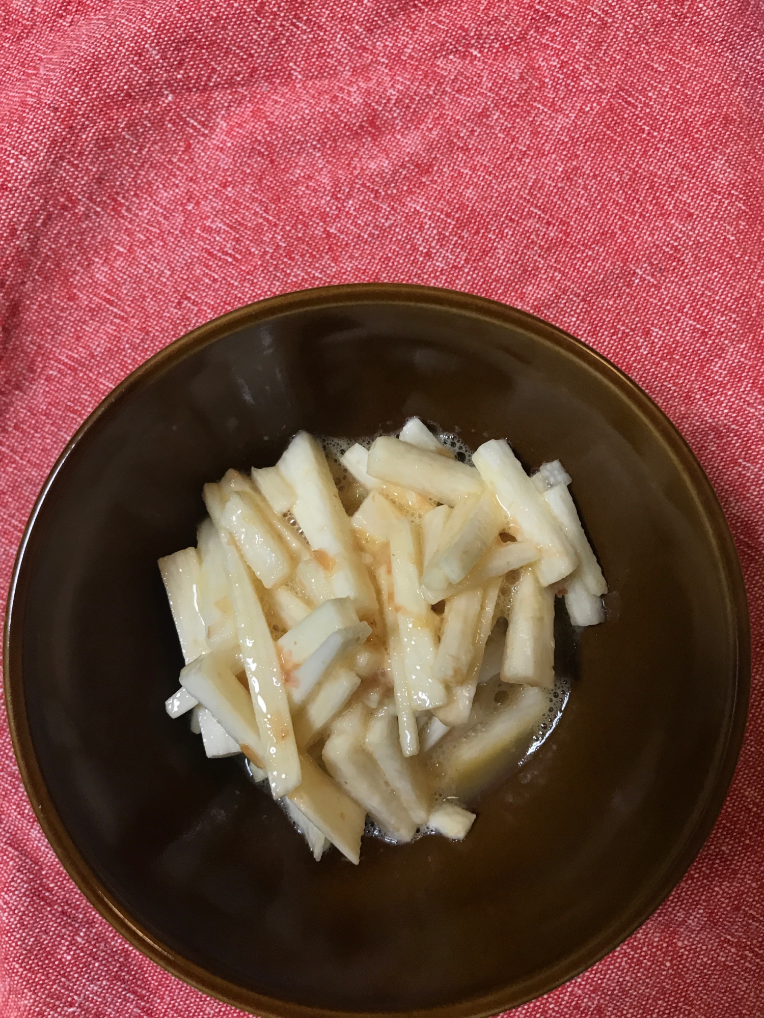 長芋のおかか和え〜生卵バージョン〜