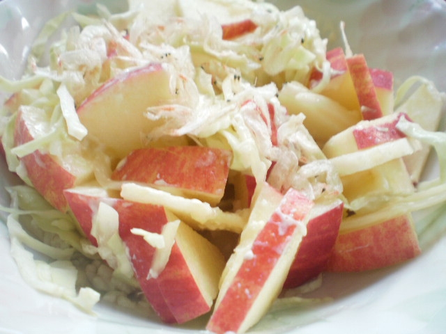 白梅酢とマヨネーズのリンゴ入りコールスロー レシピ 作り方 By ミルミント 楽天レシピ 白梅酢とマヨネーズのリンゴ入りコールスロー レシピ 作り方 By ミルミント 楽天レシピ