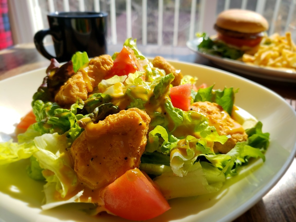 独居自炊 マックナゲットでマスタードサラダ レシピ 作り方 By ブッ子 楽天レシピ 独居自炊 マックナゲットでマスタードサラダ レシピ 作り方 By ブッ子 楽天レシピ